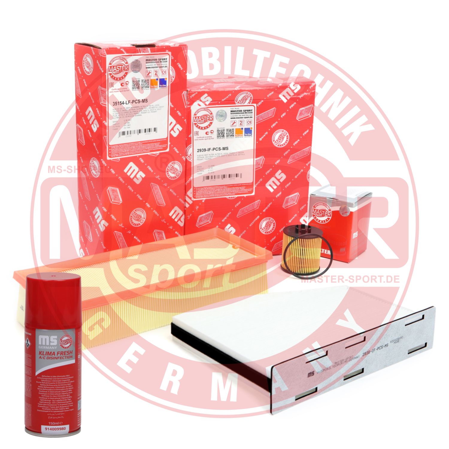 MASTER-SPORT GERMANY 450002033P PROMO Filter - Sada